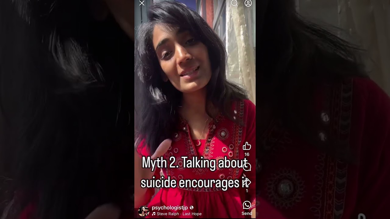3 Myths Everyone Must Know About Suicide #Youth #india #suicideawareness