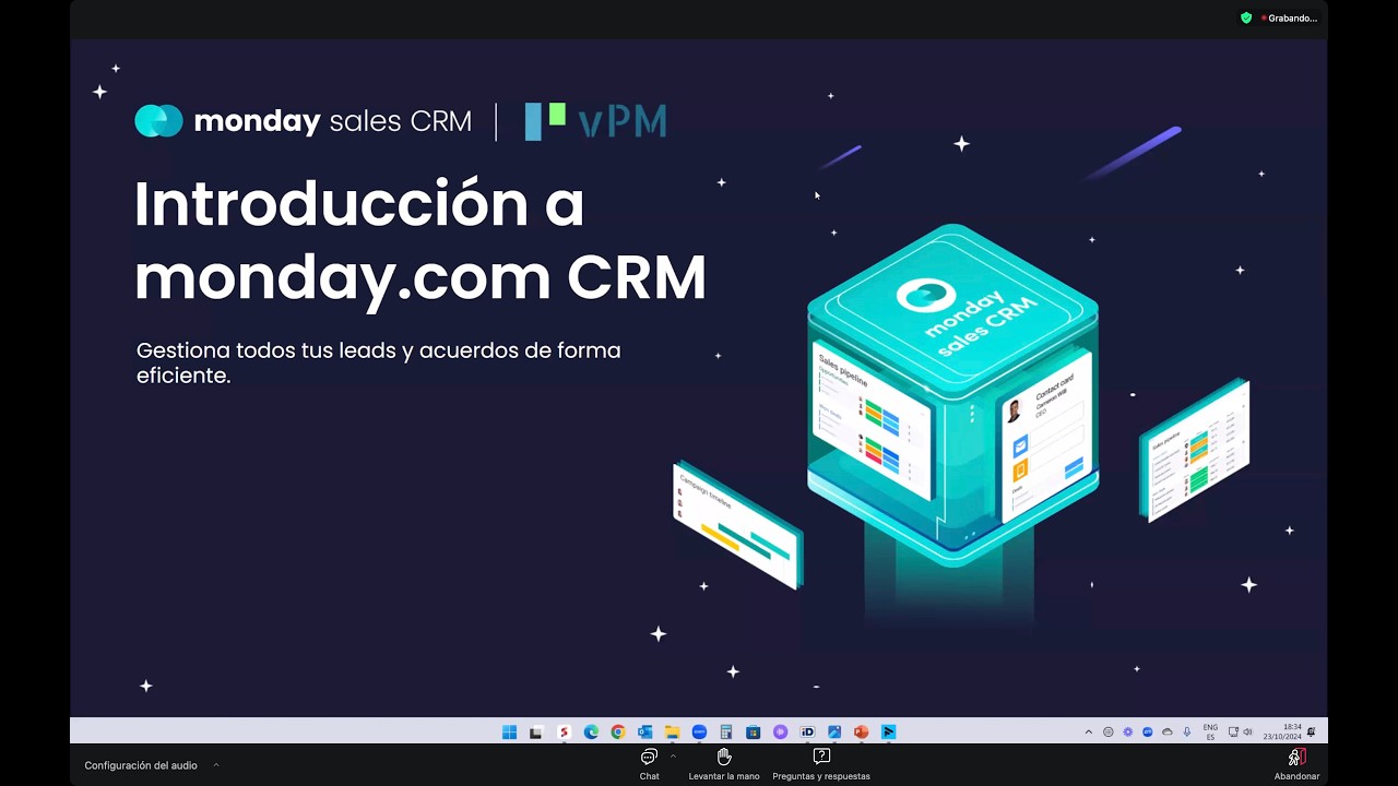 Webinar Introducción a Monday CRM - Automatiza Tu Gestión de Clientes (Guía Completa)