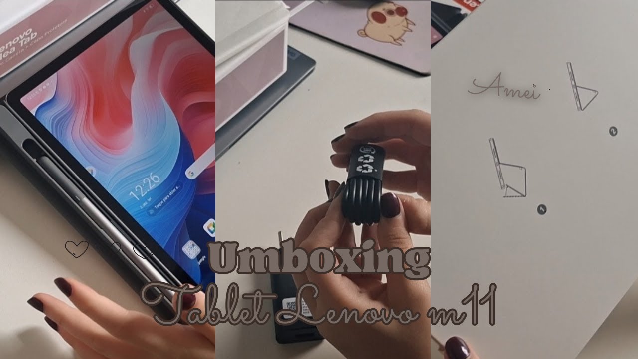 Meu Novo Tablet! Unboxing e Configurando o Lenovo Tab M11 (8GB) Pela Primeira Vez