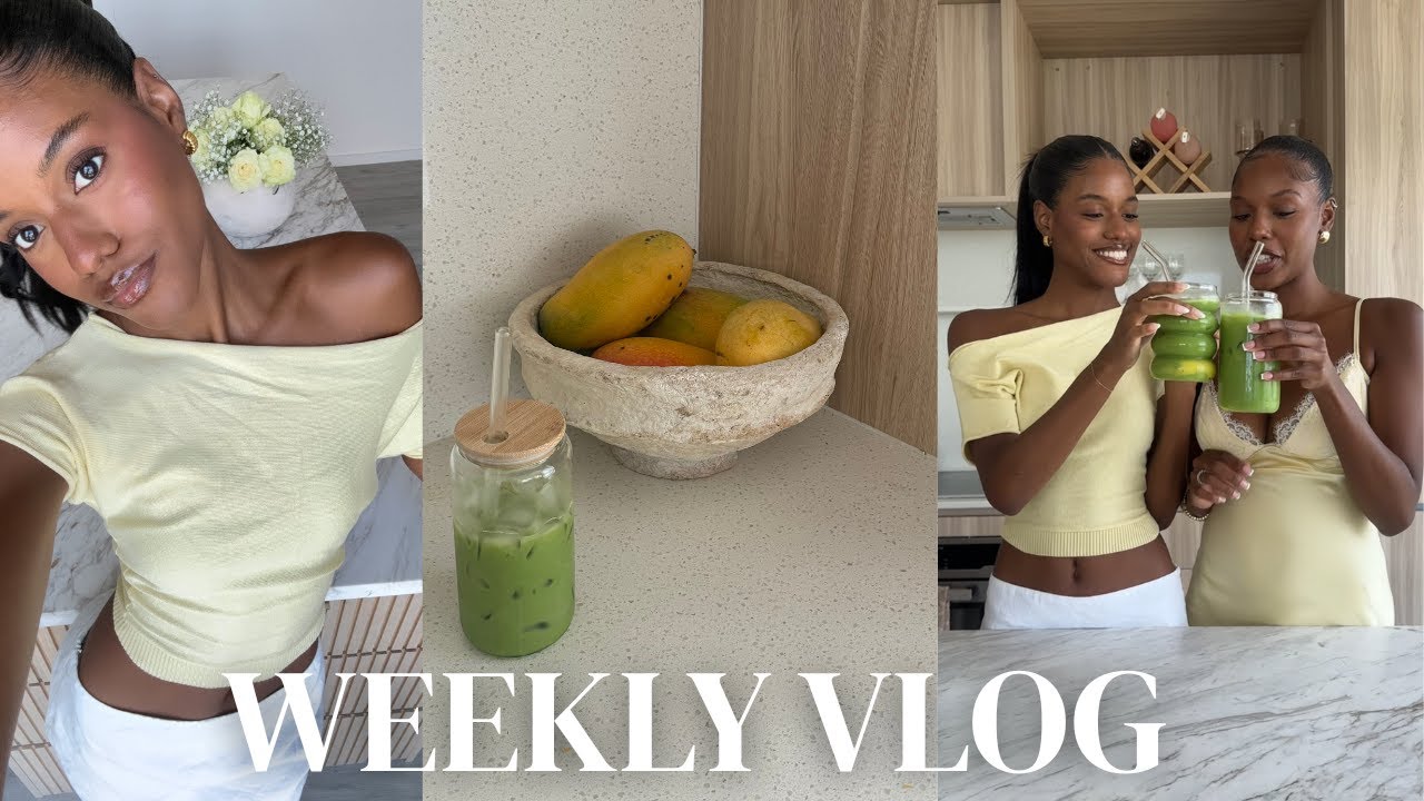 Weekly Vlog | beauty room updates, events, recipes, HomeGoods finds