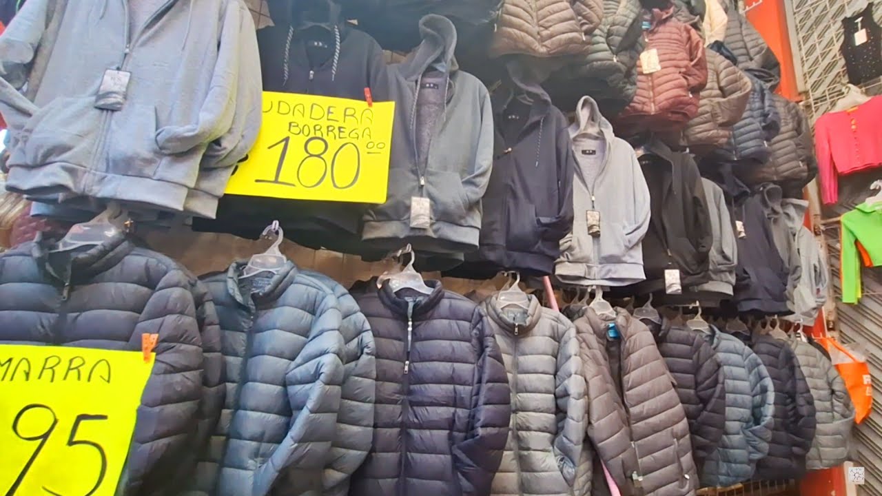 MERCADO CHICONCUAC Chamarras en $150, Chalecos, CAZADORAS en OFERTA Y MÁS