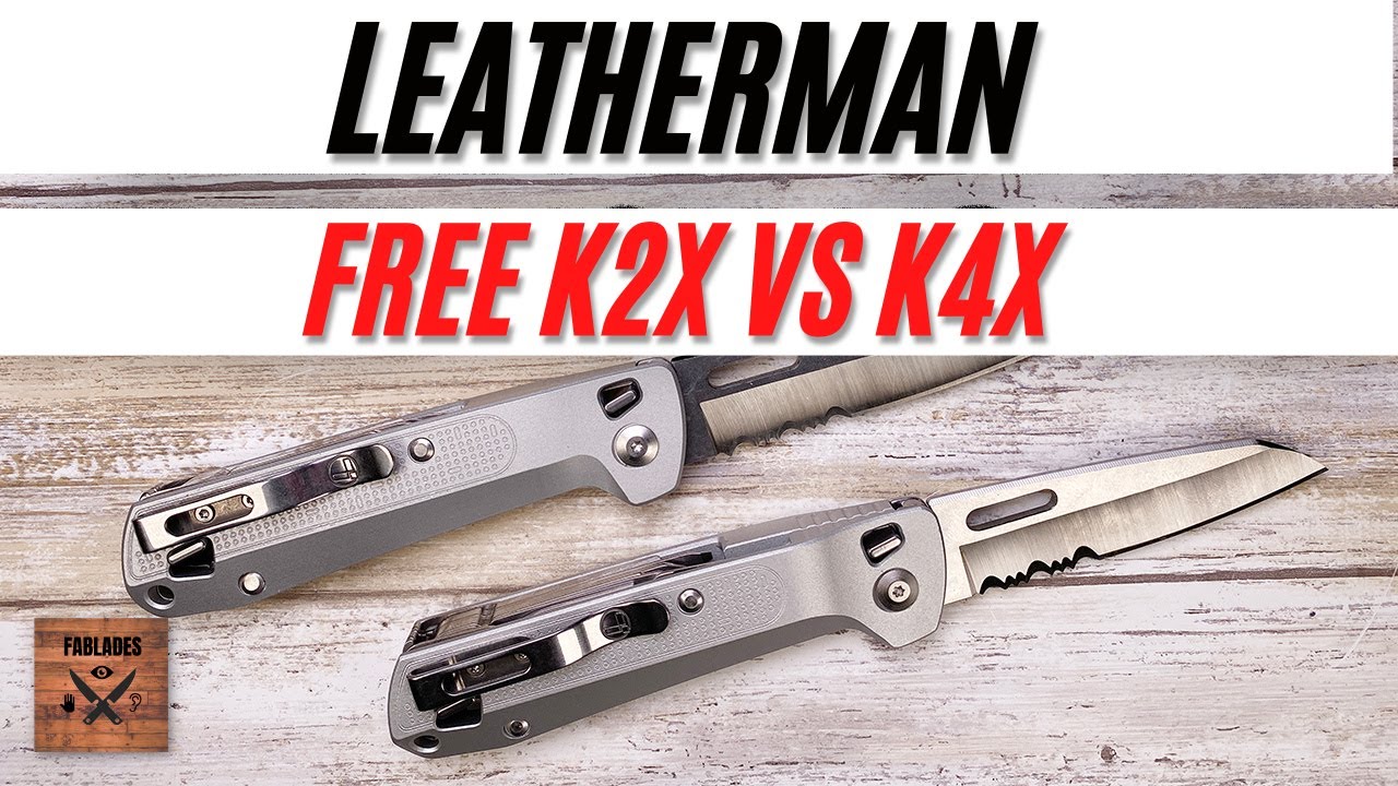 Обзор карманных ножей Leatherman Free K2X и K4X. Сравнительный обзор Fablades