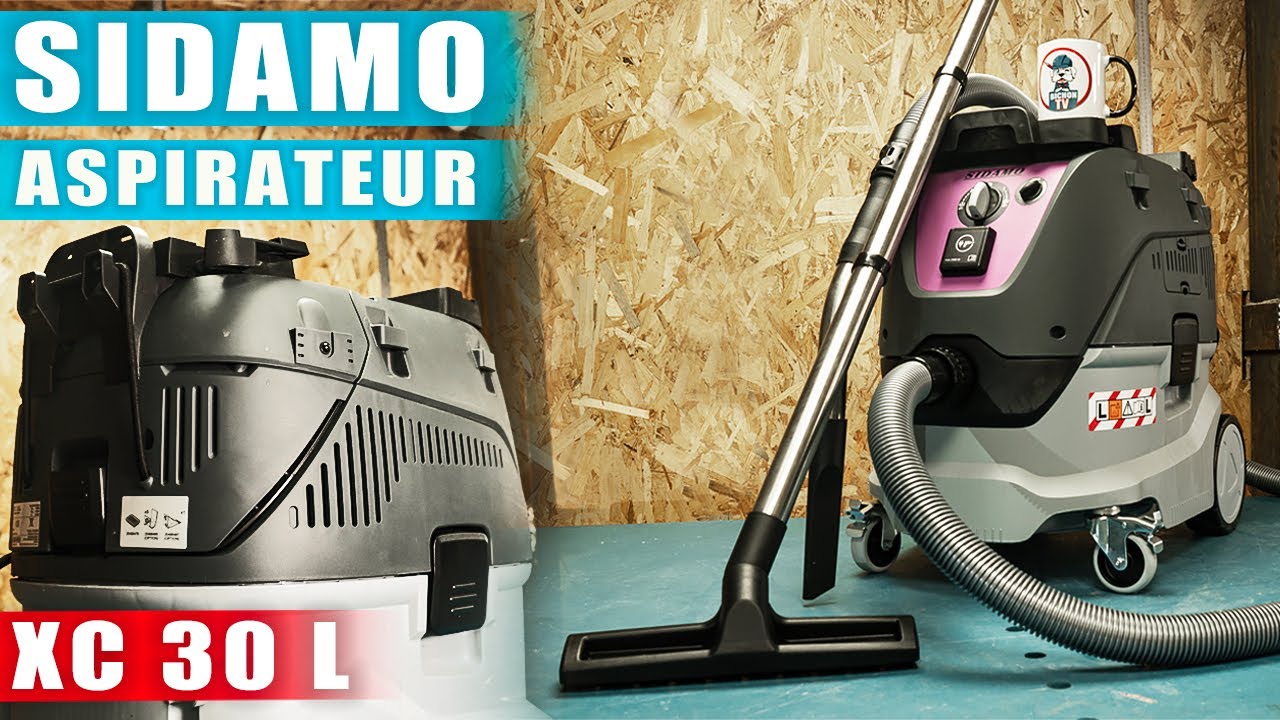 TEST ✅ SIDAMO - Aspirateur XC 30 + adaptateur L-BOXX / SYSTAINER - La pause café de BichonTV