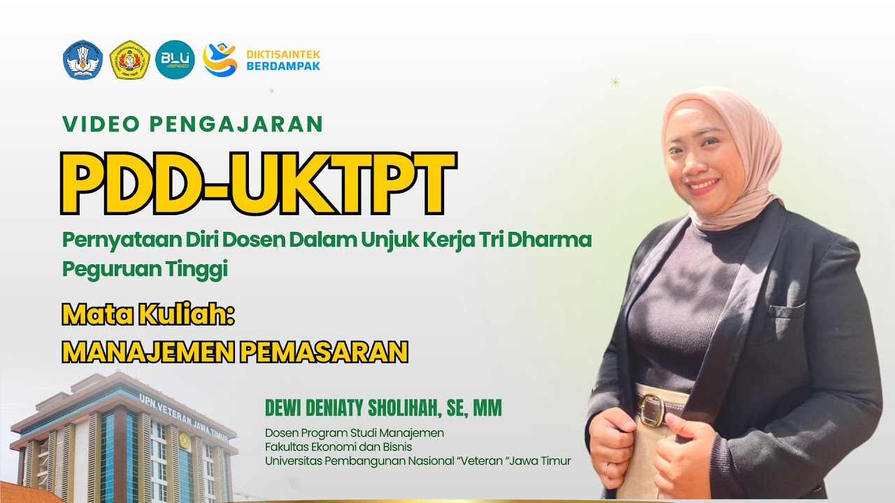 PDD-UKTPT BIDANG PENGAJARAN | SERDOS 2025 | UPN VETERAN JAWA TIMUR - DEWI DENIATY