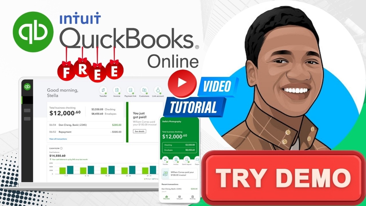 QuickBooks Online Tutorials (Setting Up a Free QBO Account for Practice)
