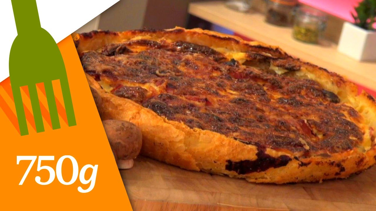 Recette de Quiche au jambon - 750g