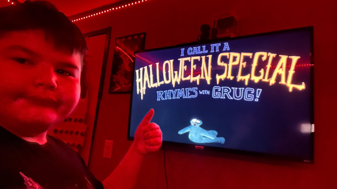 Me reacting to I call it a HALLOWEEN SPECIAL! Rhymes with Grug (Happy Halloween Special)  🎃 ☠️ 🍬 