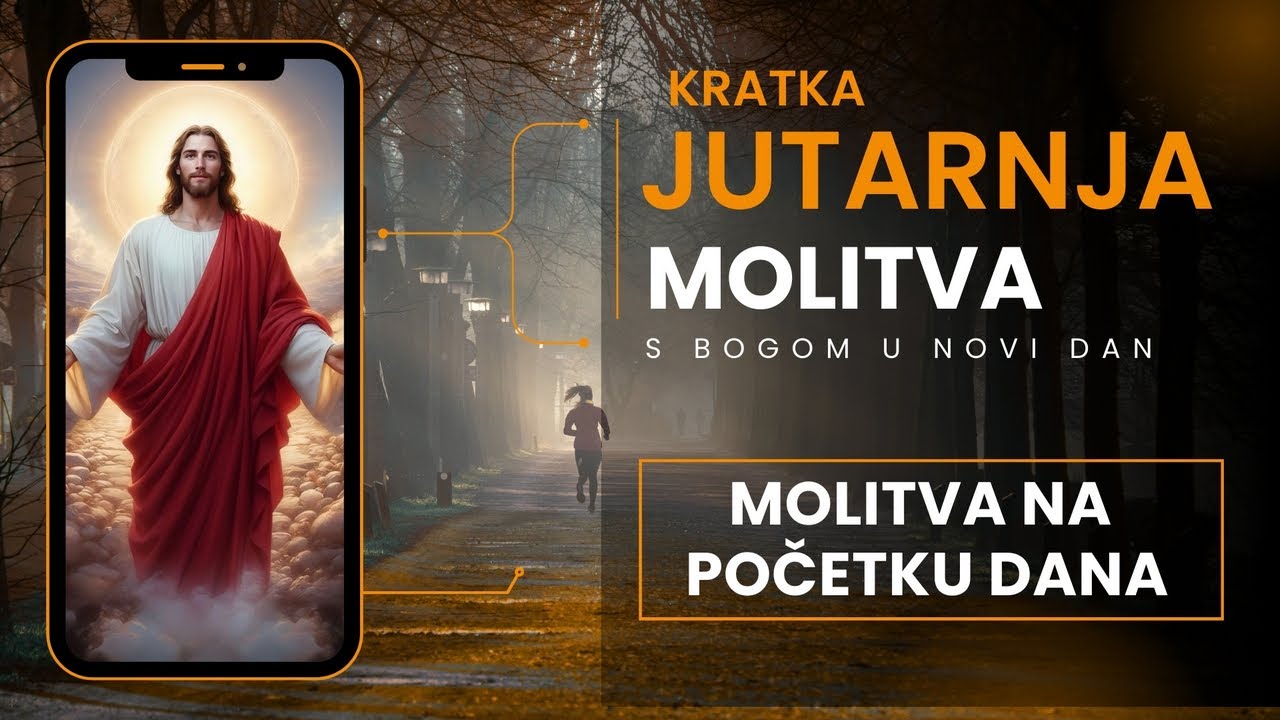 KRATKA JUTARNJA MOLITVA - DONOSI TI MIR