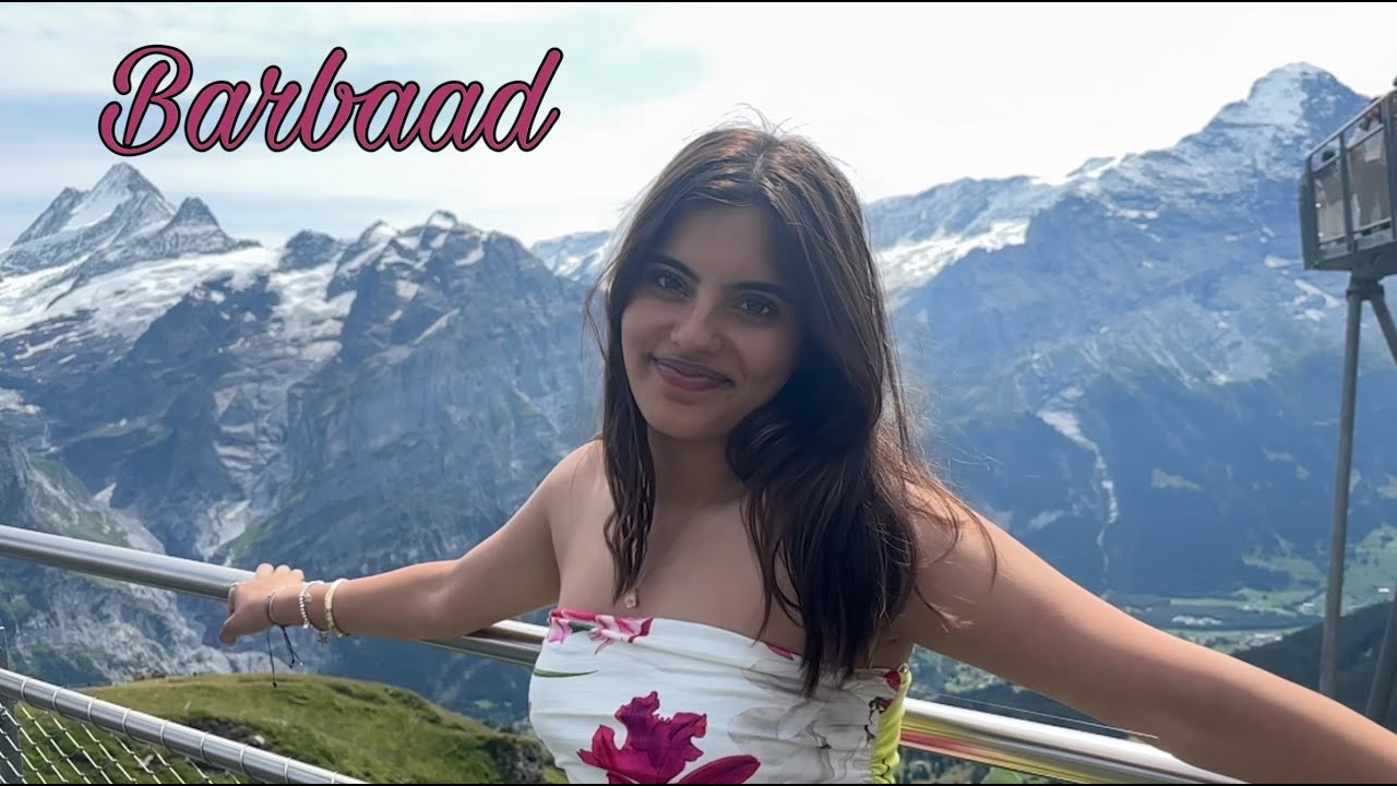 Saiyaara in Switzerland | Barbaad Song | The Rish | Jubin Nautiyal