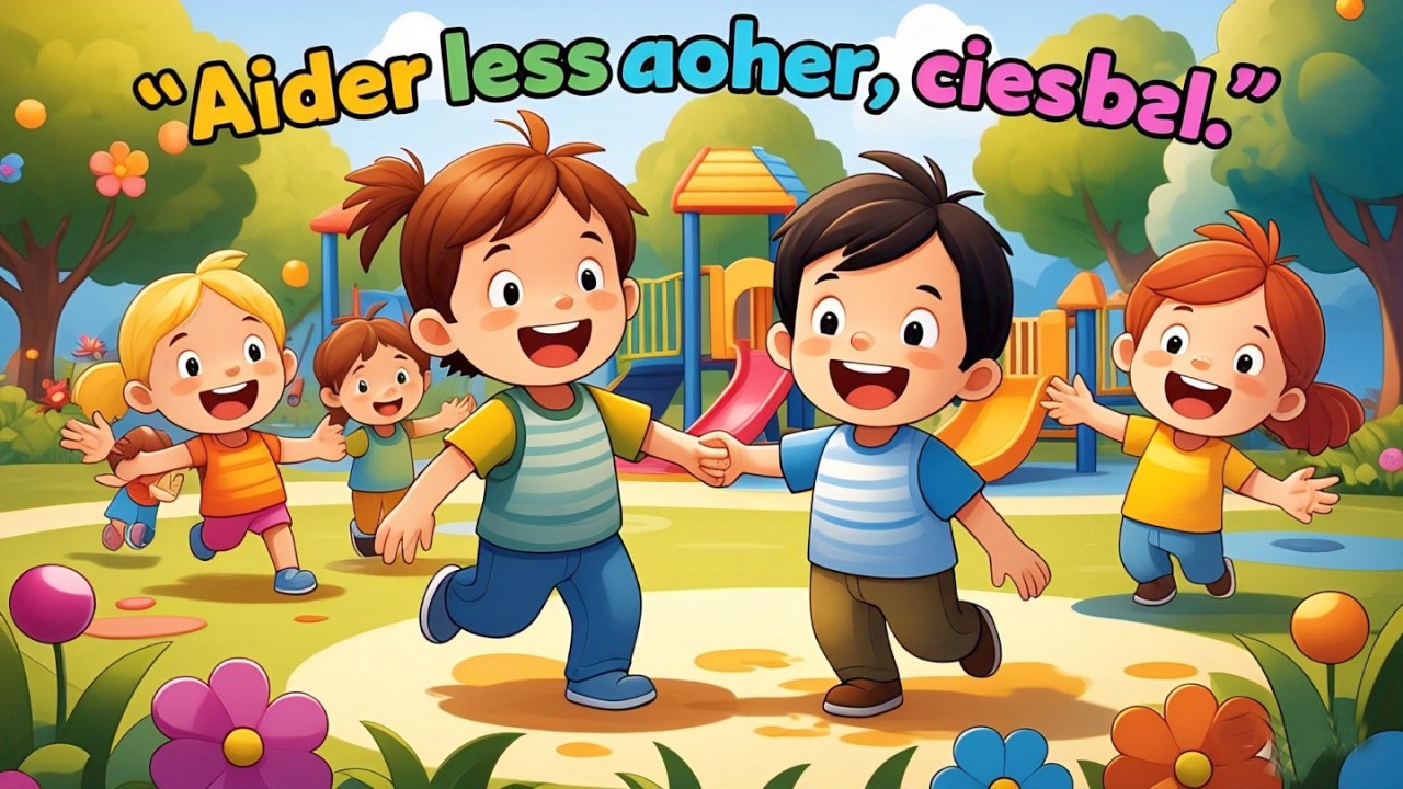 Aider les autres, c&rsquo;est beau 🌟 | Comptine morale pour enfants | Po&egrave;me rythmique en fran&ccedil;ais