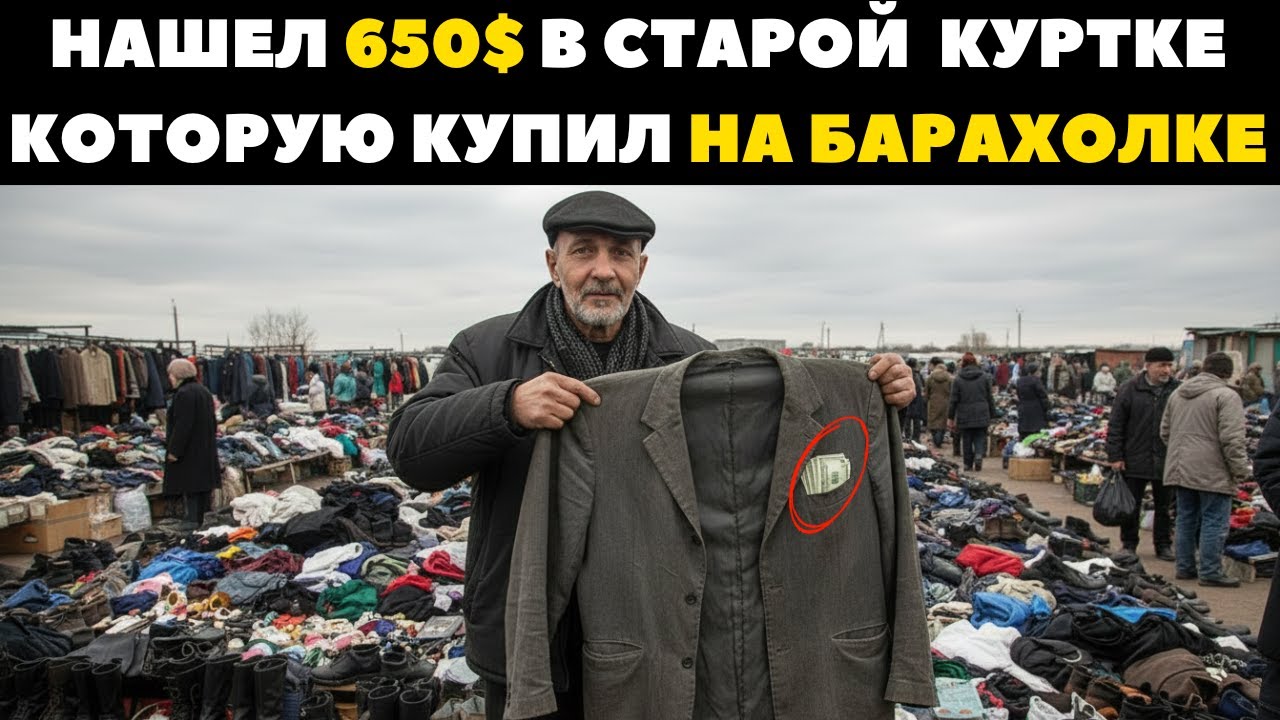 600$ В Кармане Куртки, Которую Хотели Выбросить