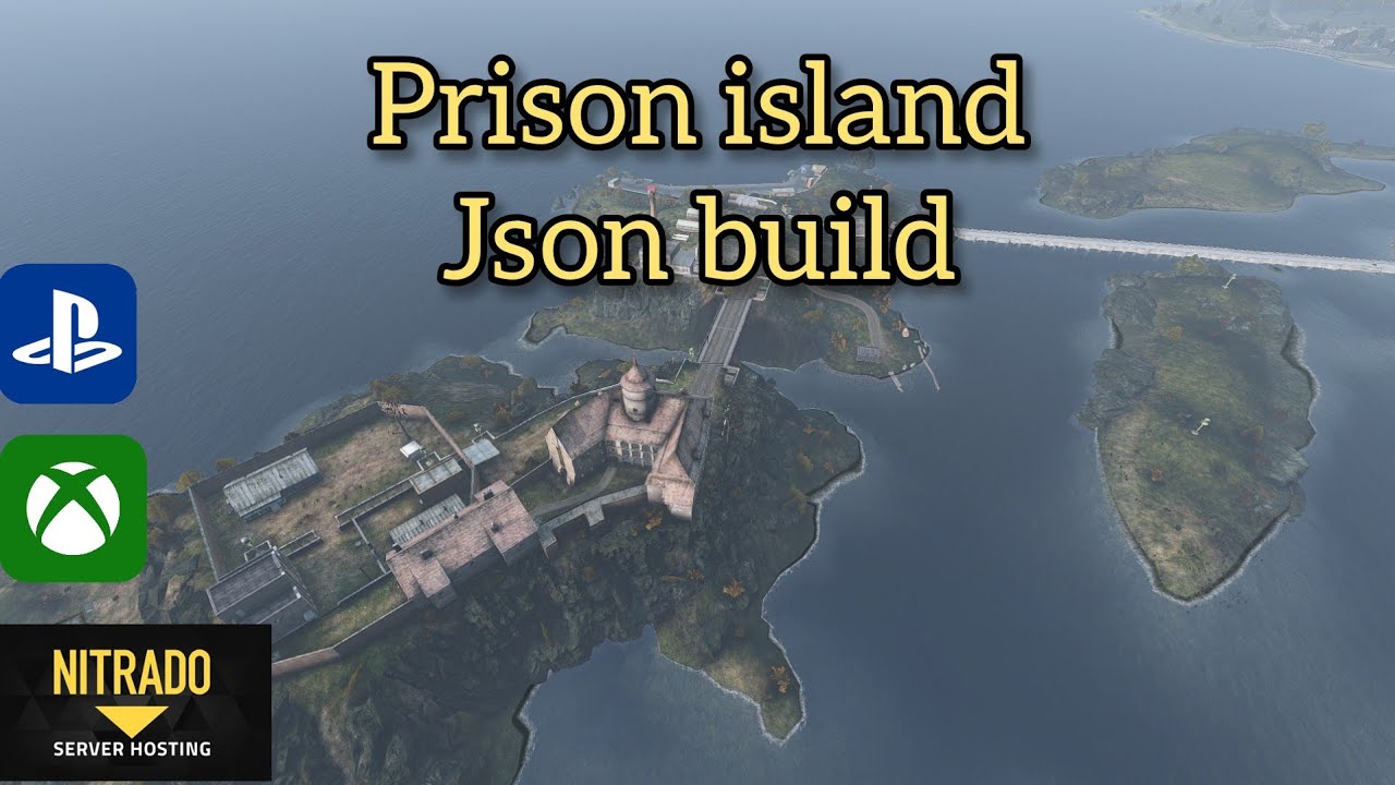 DAYZ | INSANE PRISON ISLAND BUILD | JSON