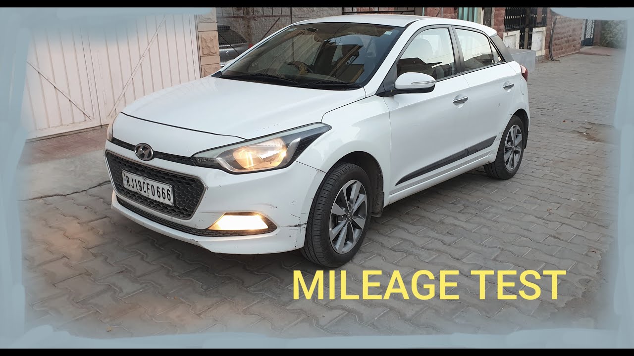 Elite i20 diesel highway mileage test