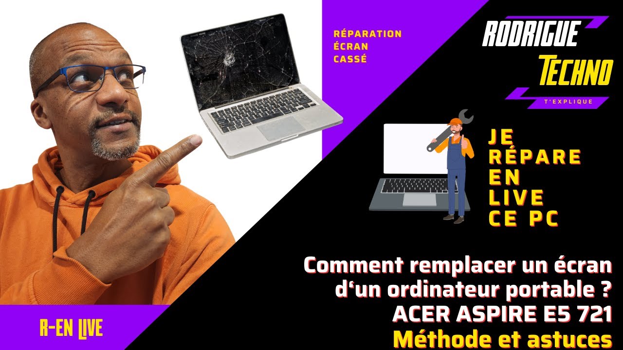 Comment remplacer un écran d'ordinateur portable et où trouver un écran pour un vieux pc ?