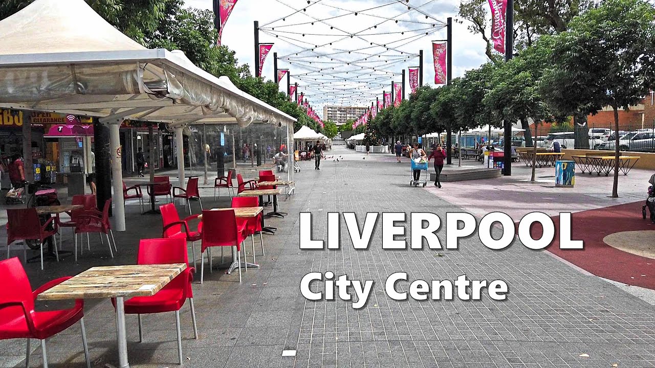 Walking from Westfield LIVERPOOL to Liberty Tower near Hume Highway, Liverpool SYDNEY Australia