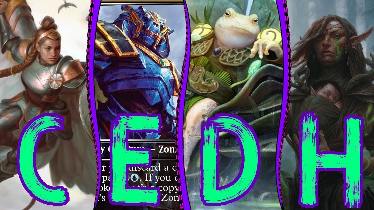 Mana, Mana, Mana - Cedh Gameplay - Hashaton Vs Glarb Vs Marwyn Vs Shalai and Halar