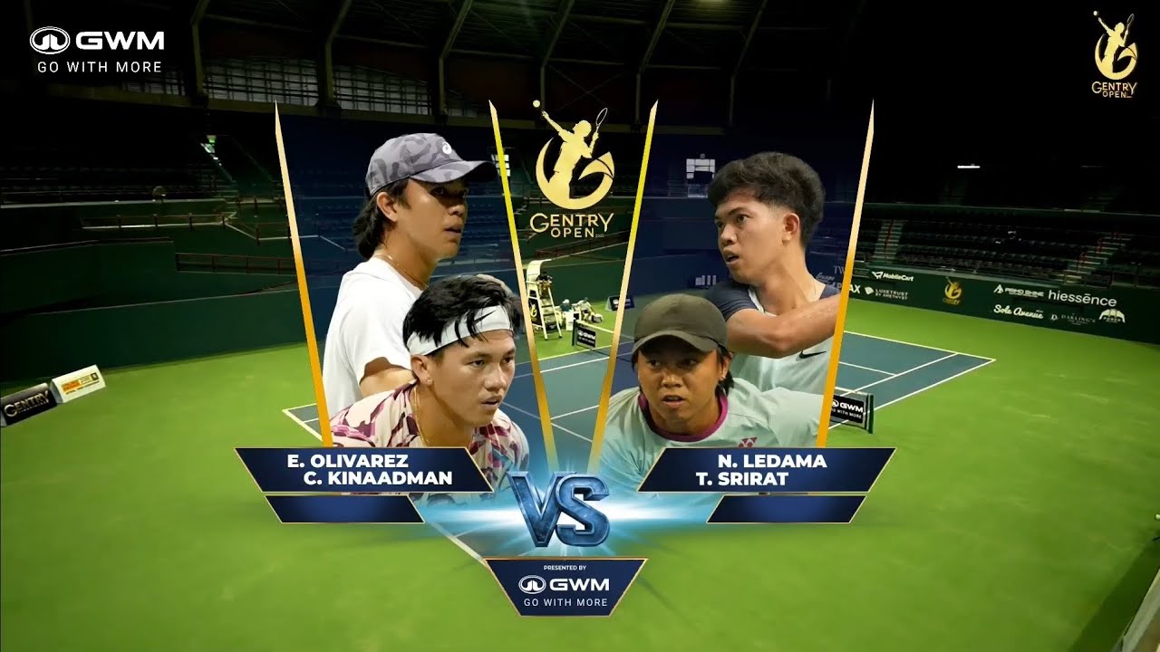 Gentry Open 2025 - Doubles Semifinals - Olivares & Kinaadman vs Ledama & Srirat