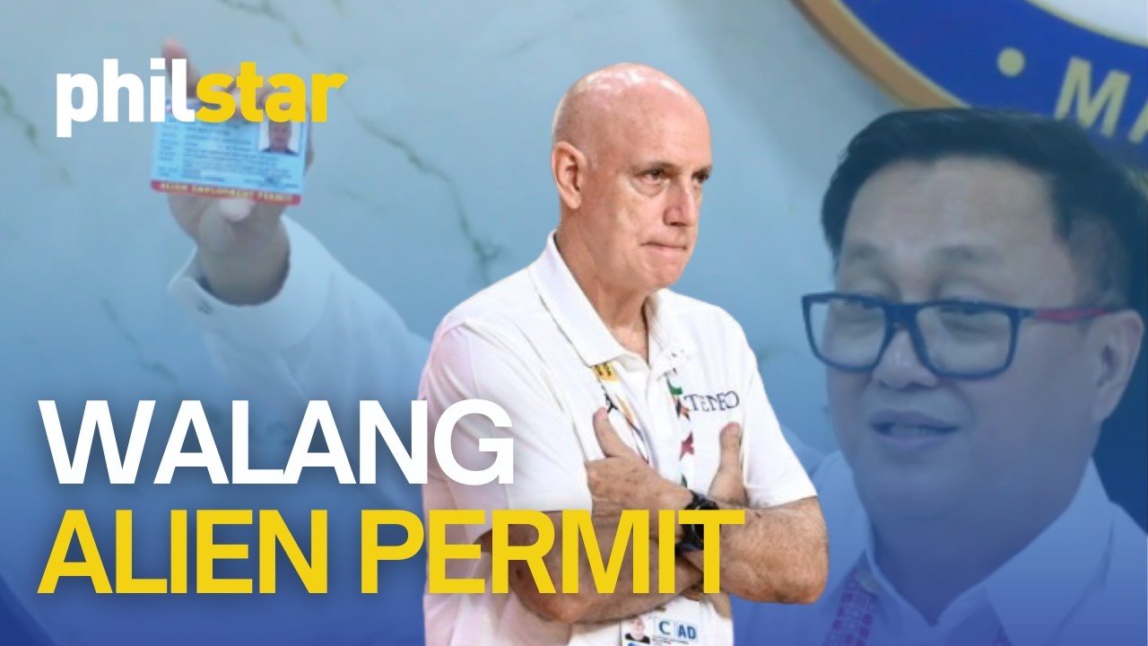 Tab Baldwin inamin na walang permit mag trabaho sa Pilipinas