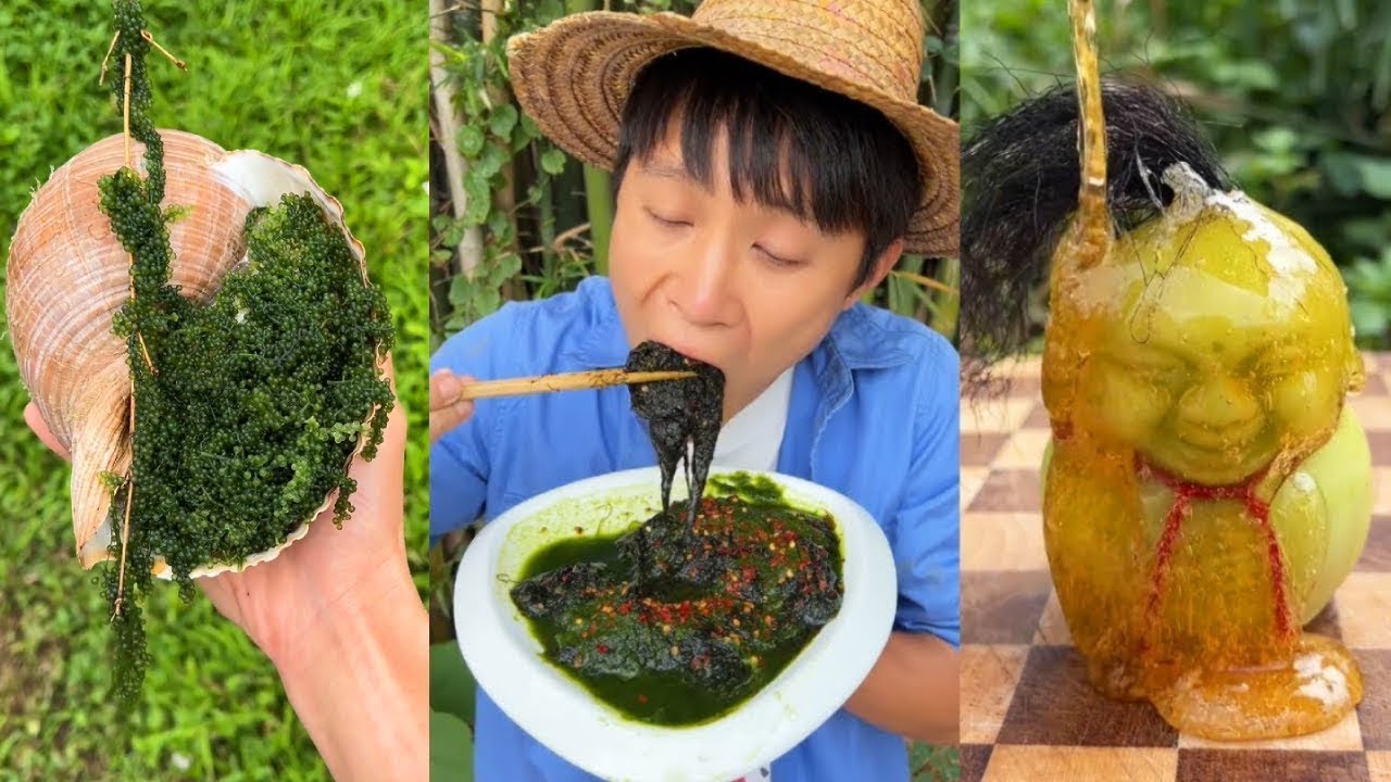 Can snail eggs also be eaten|Chinese Mountain Forest Life And Food #MoTiktok #Fyp