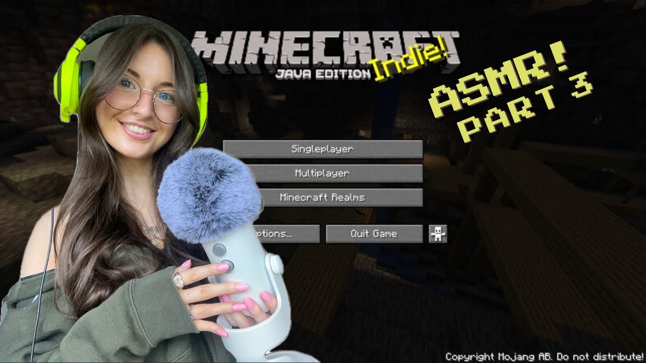 ASMR Minecraft gameplay with controller sounds⛏️ (Part 3)