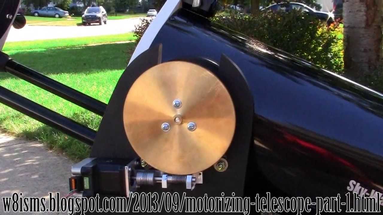 Motorizing a Dobsonian Telescope
