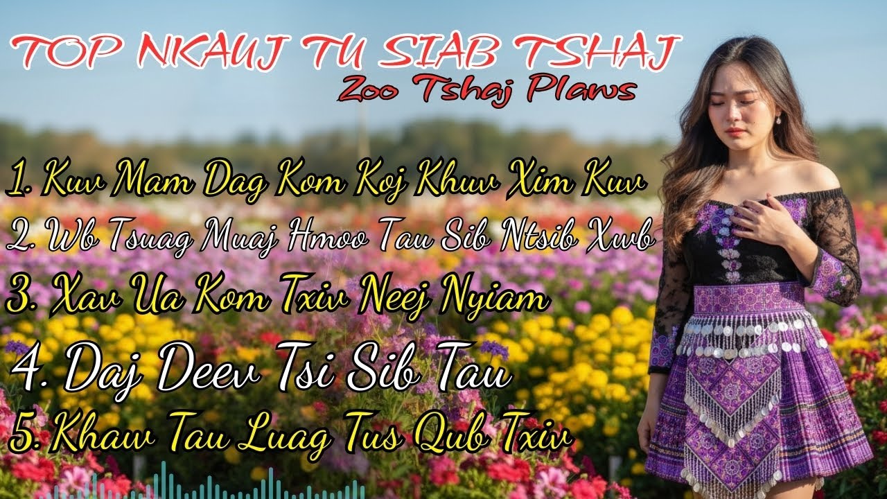 Top 5 Zaj Nkauj Tu Siab Zoo Heev (Cover) Hmong EDM Music #nkaujkhosiab