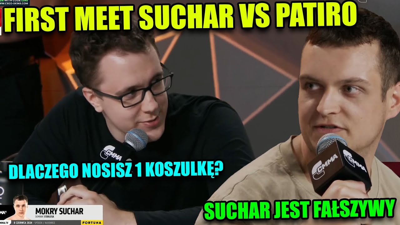 SUCHAR VS PATIRO CLOUT MMA 5 FIRST MEET