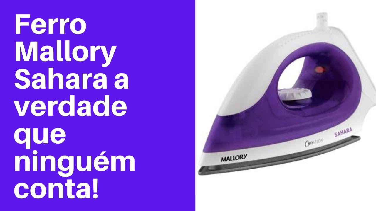 N&atilde;o compre ferro de passar antes de ver este v&iacute;deo