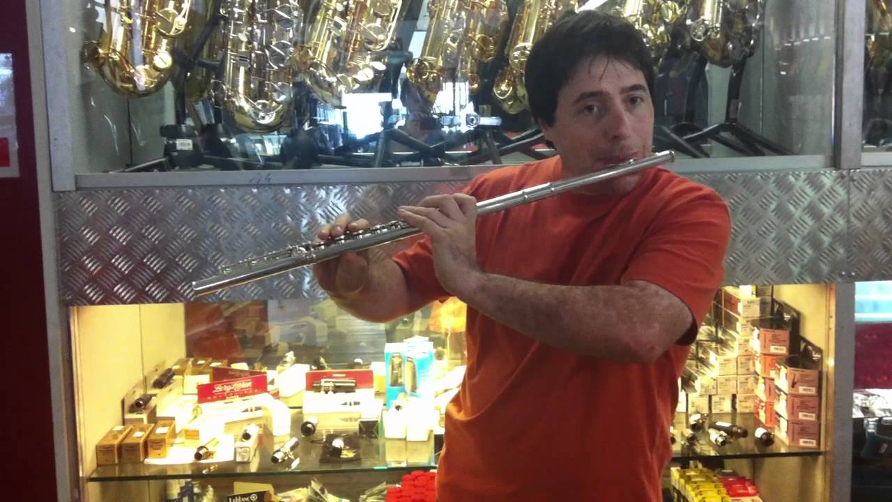 Prova della Testata Nagahara in argento con caminetto in platino di Borsari Strumenti Musicali