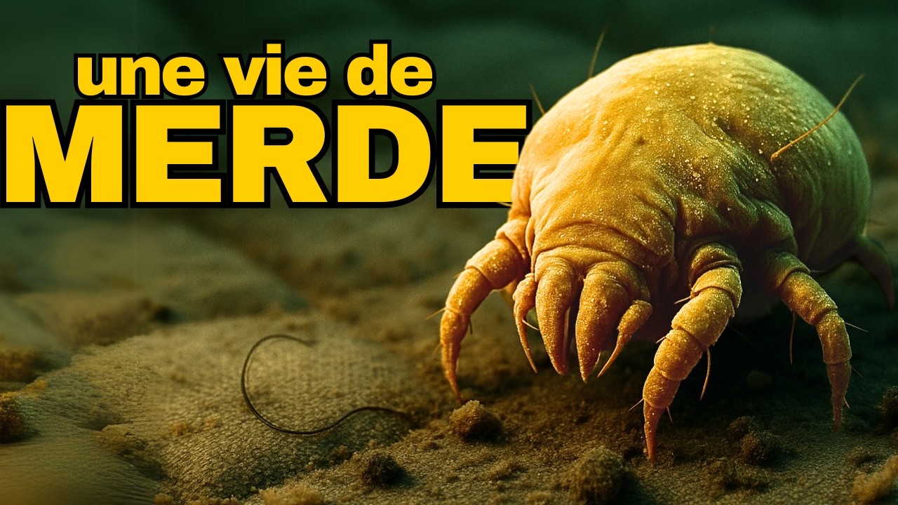 La vie de MERDE des acariens de ton matelas