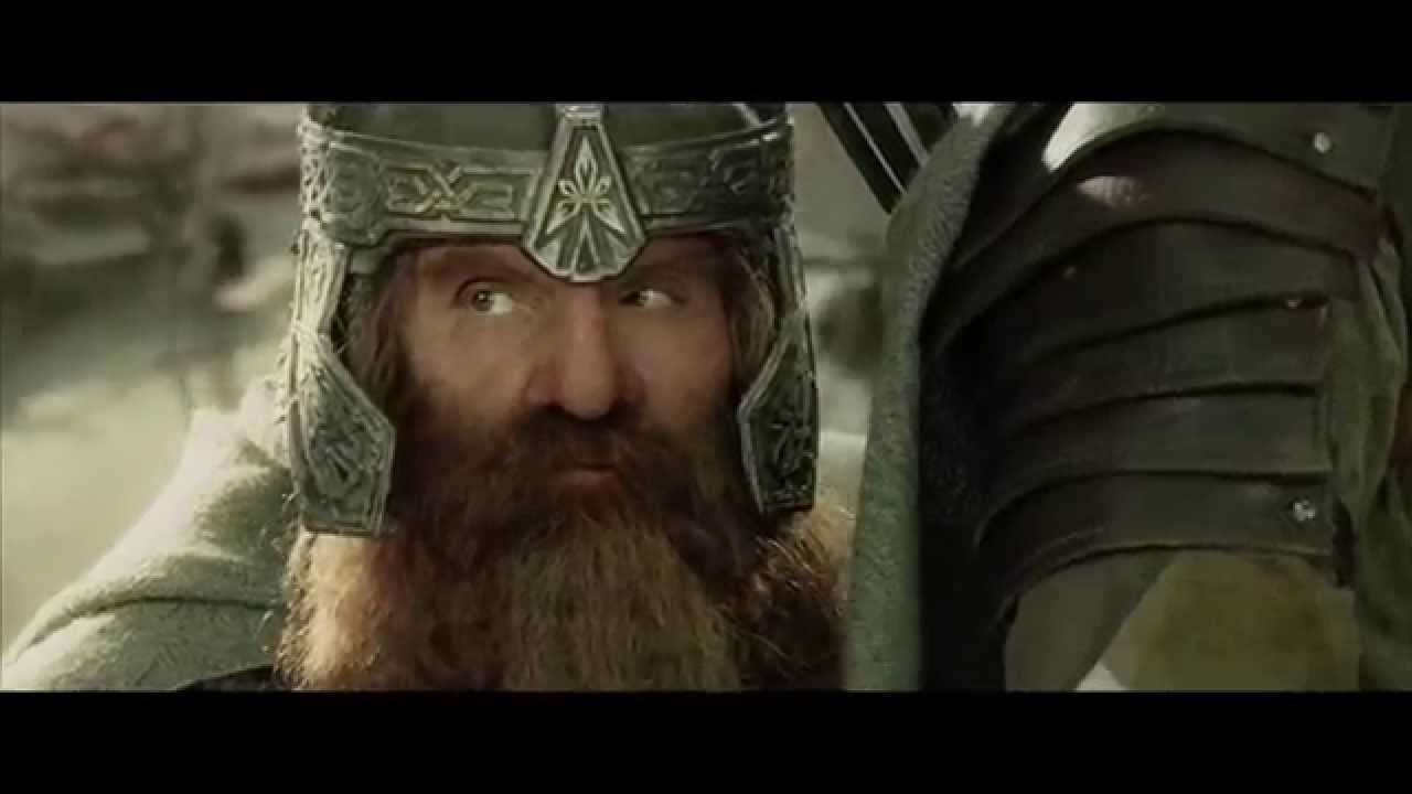 Legolas kills Saruman