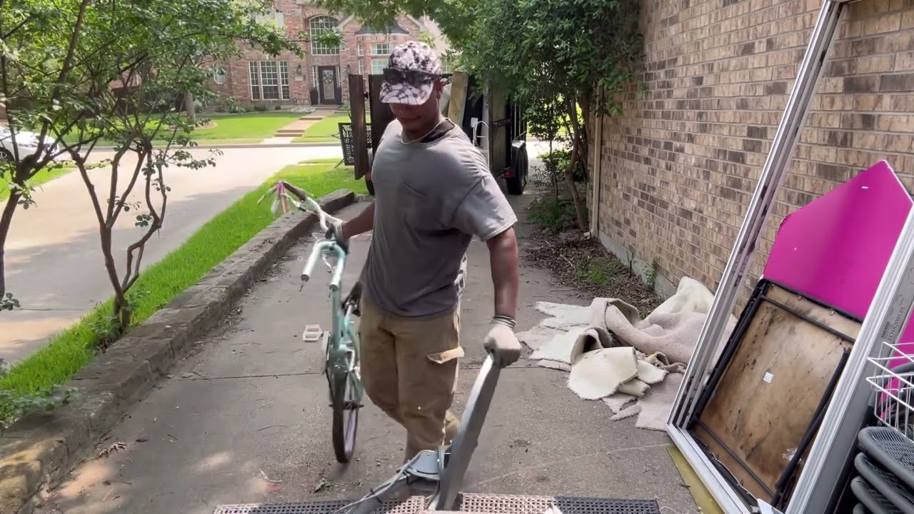 Junk removal in Allen, Texas!!