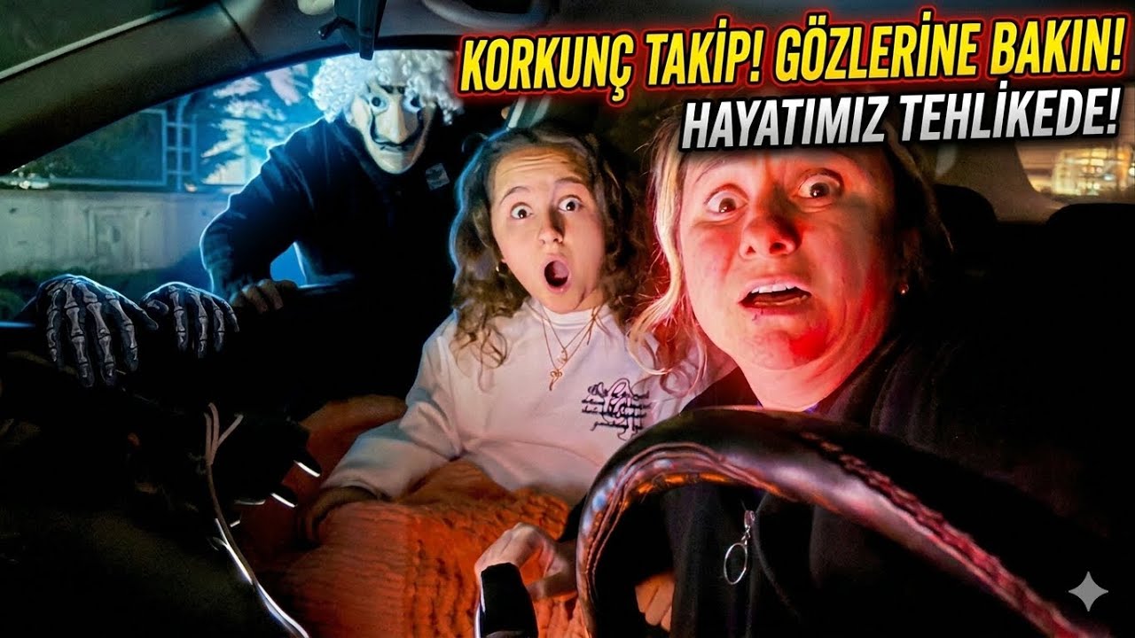 BABAMDAN GİZLİ ARABADA 24 SAAT! (KORKUN&Ccedil; BİRİ BİZİ KORKUTTU 😱)