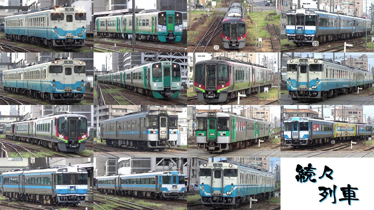 【JR四国】平日早朝の徳島駅(高徳線・徳島線)の様子【続々列車】