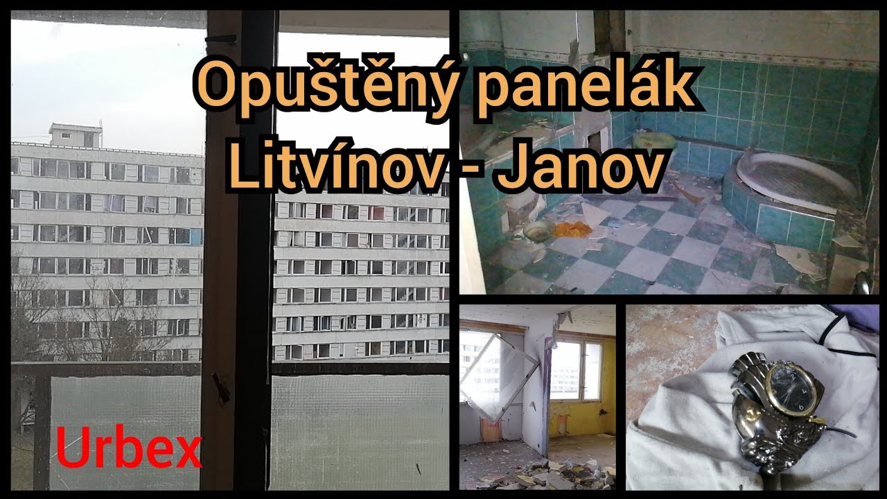 URBEX 🏚️ Opuštěný panelák | sídliště Janov - Litvínov | 2022