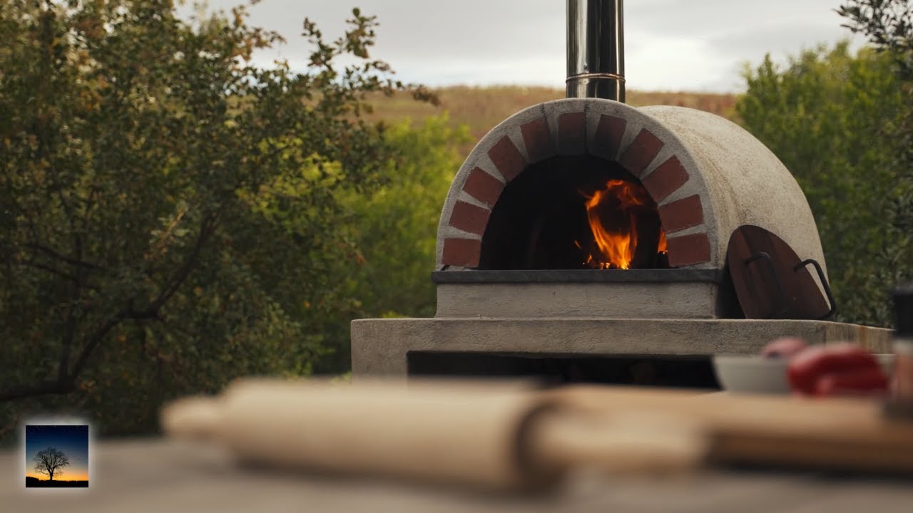 Calming Outdoor Brick Oven with Nature Ambience | 8 Hours