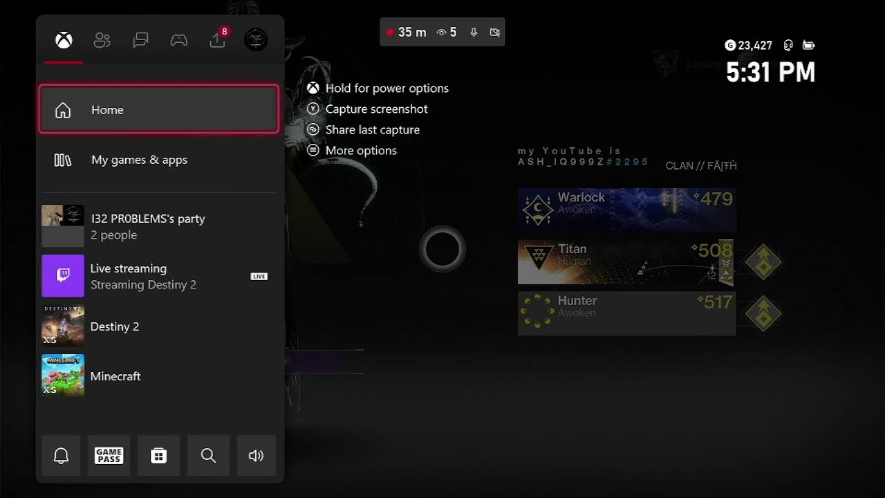 Waiting for servers to come up — heading to the Tower the second they do. #Live #destiny2 #new
