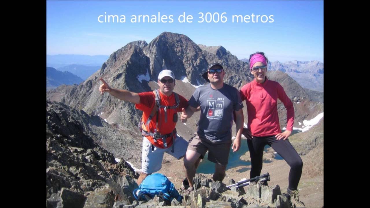 ascension al pico arnales 3006 m y aguja de pondielos 3011 m