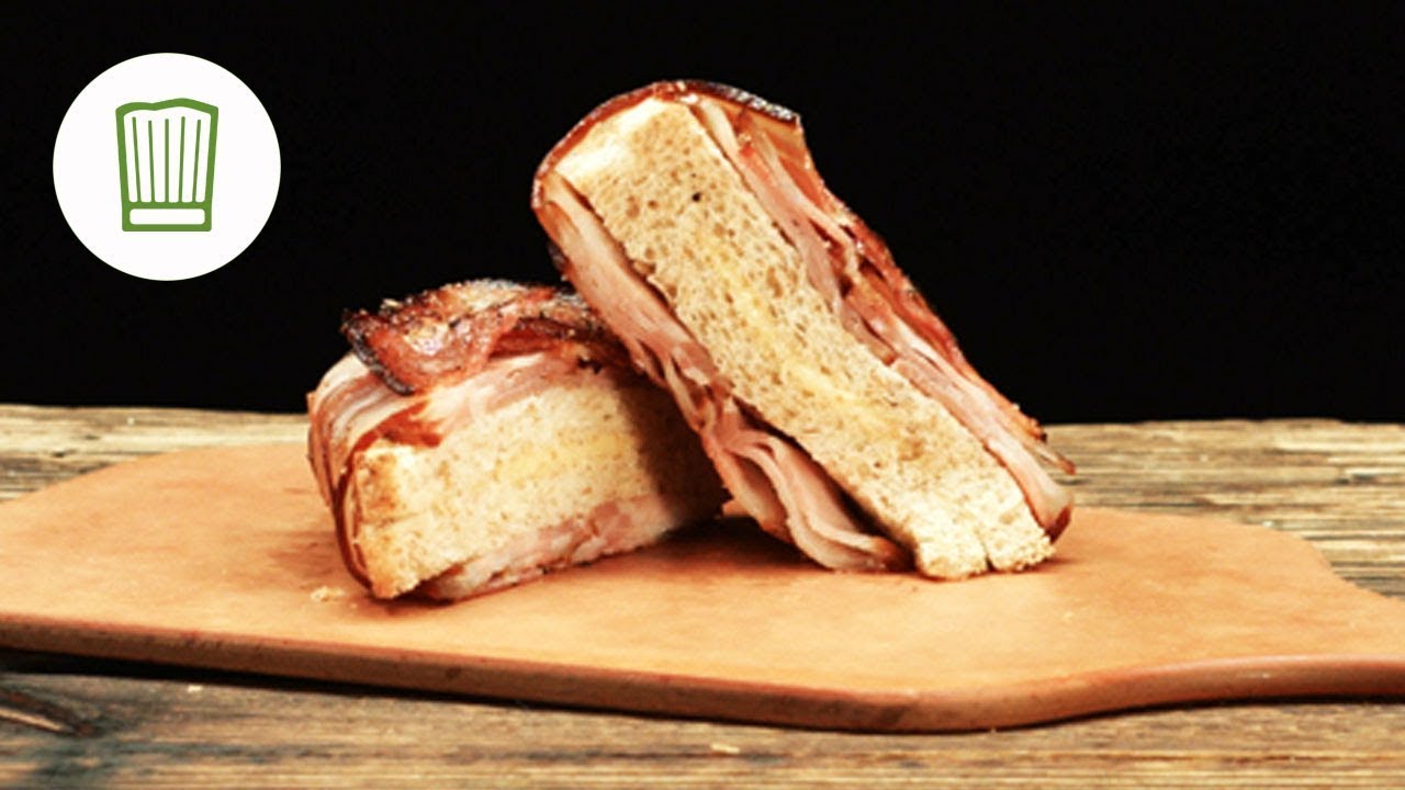 Knuspriges Bacon-K&auml;se-Toast | Chefkoch