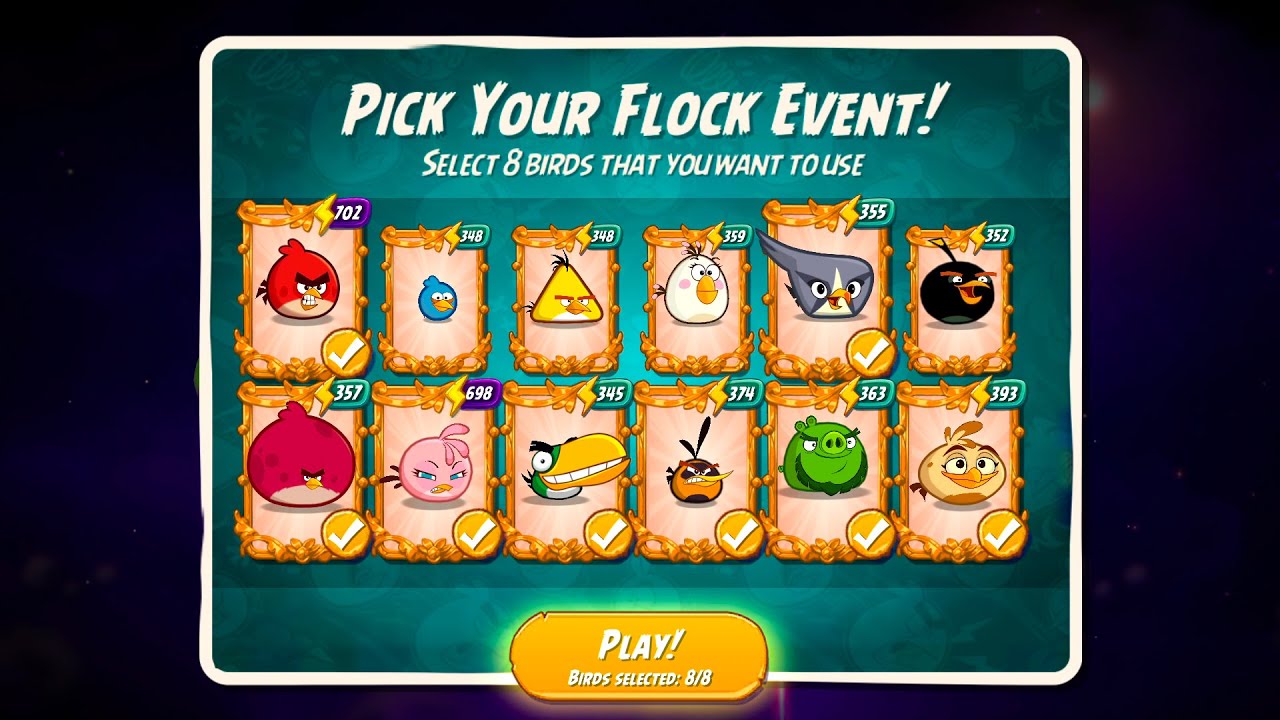 Angry Birds 2 Space Event! Clan Battle 10 Rooms (13 Nov, 2025)