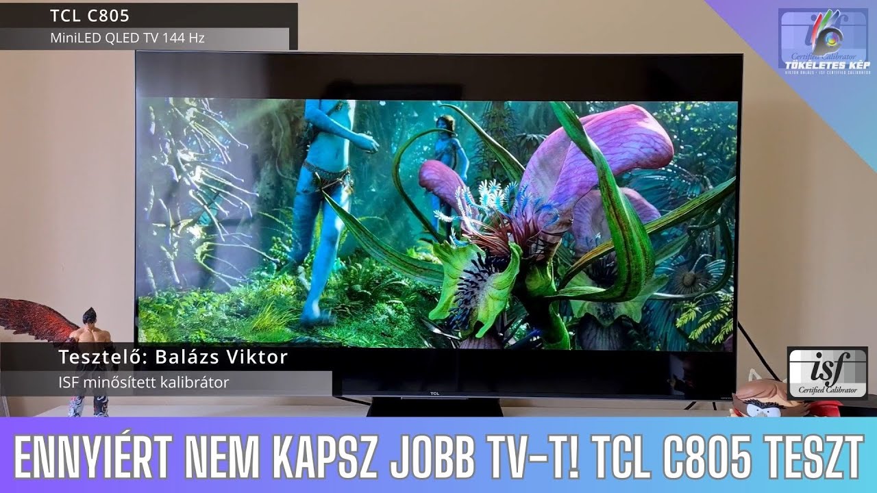 Nem kapsz jobb TV-t! TCL C805 teszt