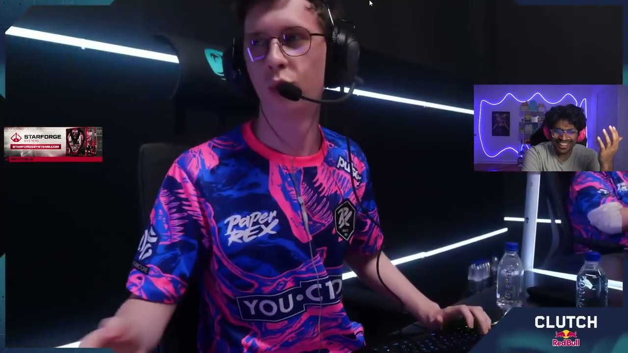 Curry reacts to PRX something Clutch