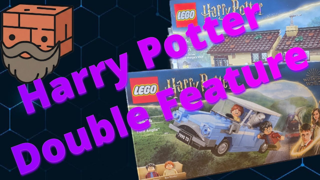 Lego Harry Potter Privet Drive and Ford Anglia