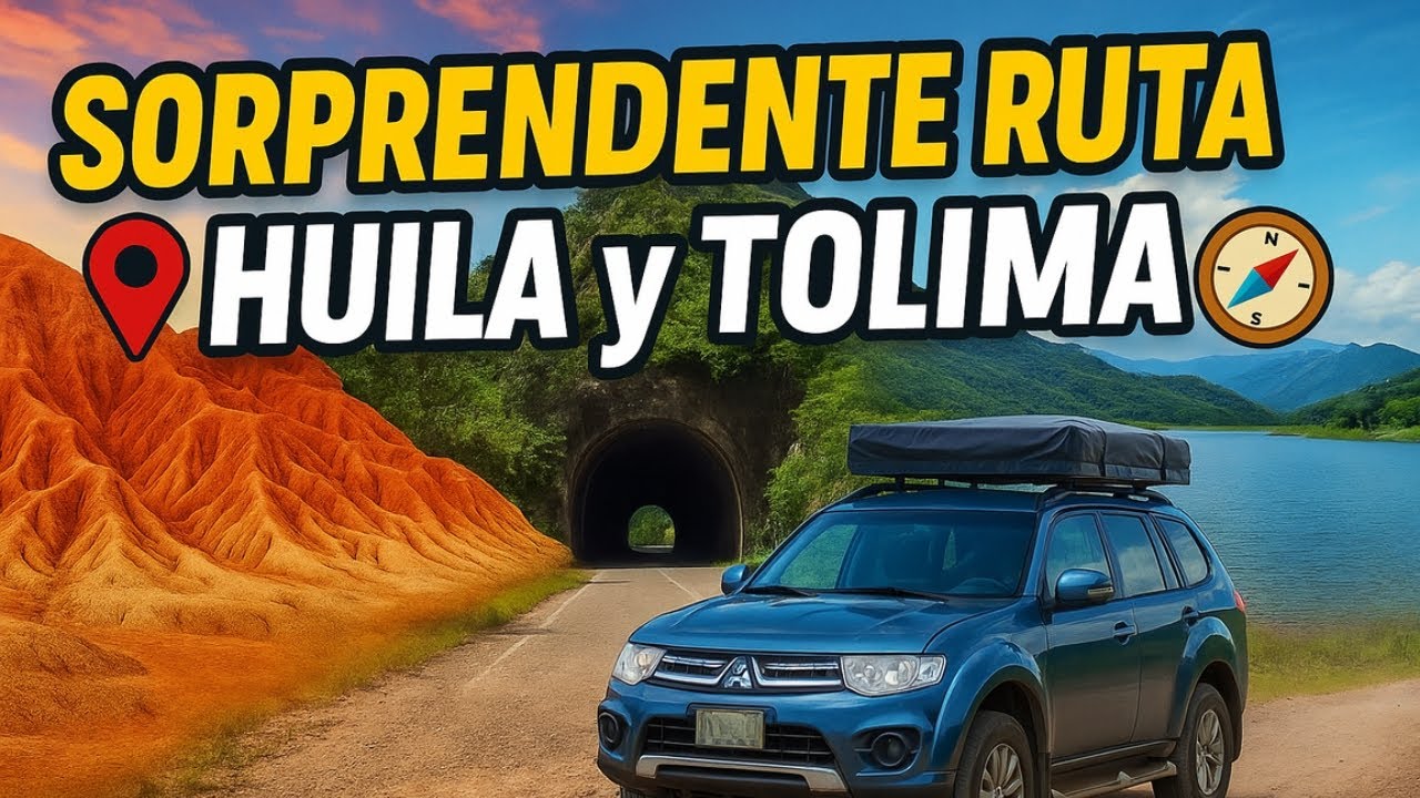 🚗 La VIDA es un VIAJE: del DESIERTO de la Tatacoa al TOLIMA por rutas INCREÍBLES 🌄 [EP 89] #colombia