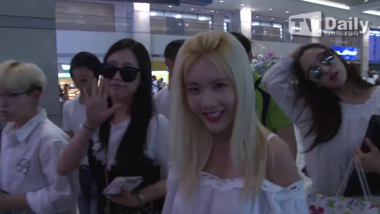 160619 티아라 T-ARA Arrived In Korea @ Incheon Airport [TD]