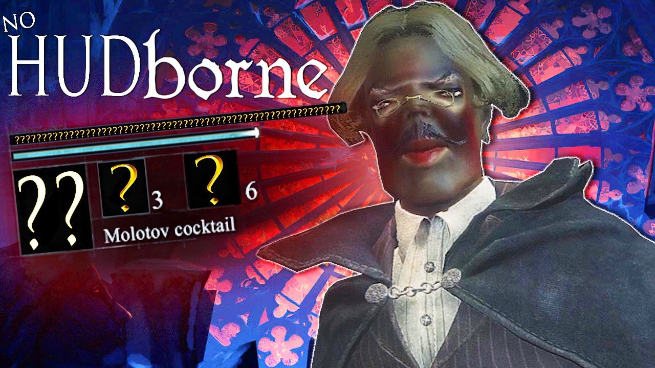 BLOODBORNE But I Don't Know How Much HP I Have...
