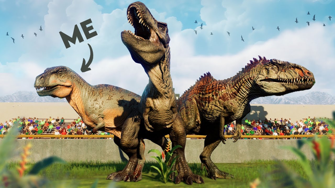 Carnivore Battle Royale... И я играю за одного из динозавров! Jurassic World Evolution 2