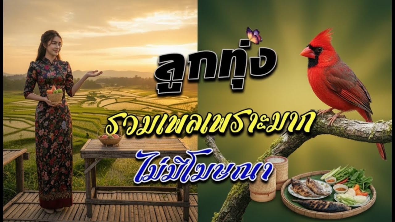 ฟังเพลงลูกทุ่งเพราะๆ ✨ ลูกทุ่งอินดี้เก่าใหม่ ออนไลน์สบายๆ ซึ้งๆ เติมกำลังใจ