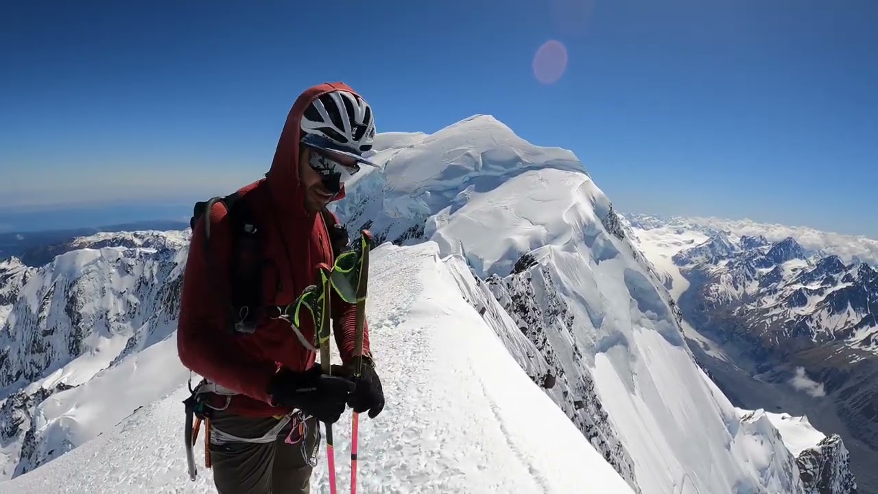 Aoraki/Mt Cook Grand Traverse via NW Couloir