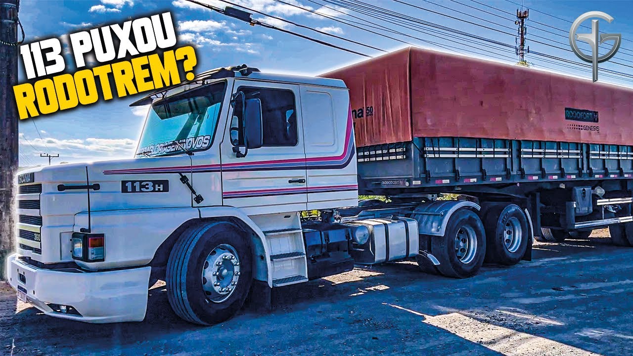 SERÁ QUE O 113 DEU CONTA DE PUXAR O RODOTREM??